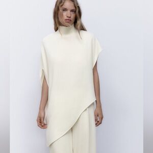 Zara knit top - L